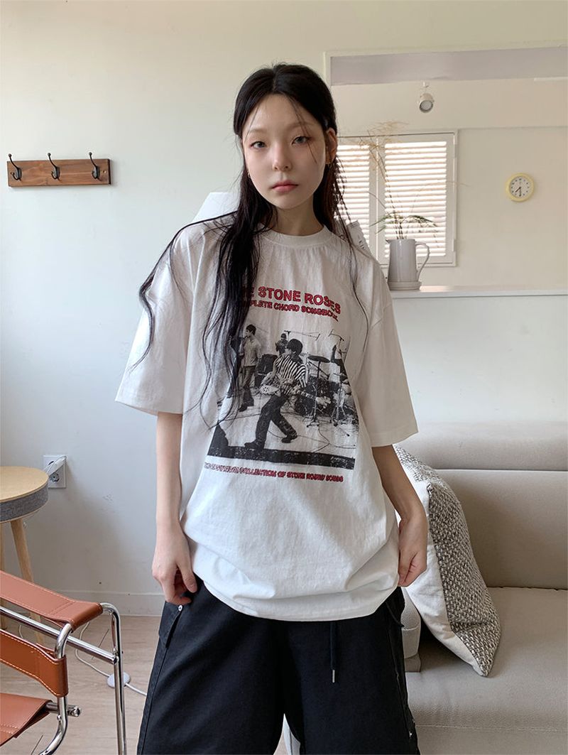 JAZZ THE ORDER(ジャズ ザ オーダー)の「ROCK BAND TEE (2C)(Tops)」