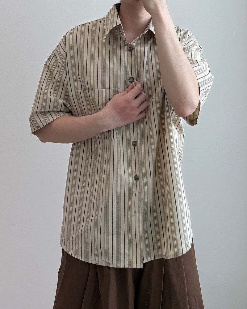 Raid Stripe Half Shirt