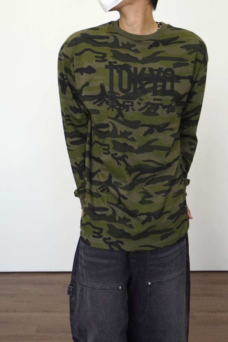 TOKYO Camouflage Long Sleeve 2C
