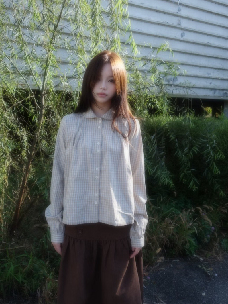 button check shirt