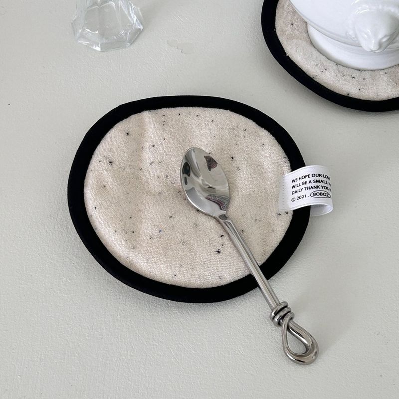 cookie cream towel & tea coaster