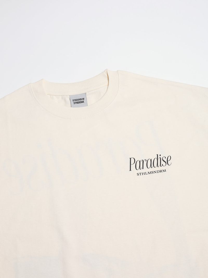 PARADISE Tシャツ - CREAM