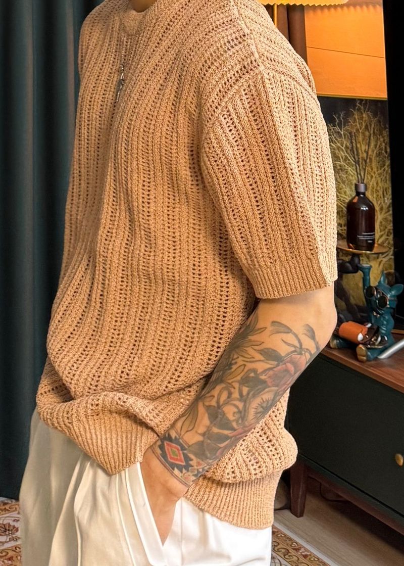 Men's Boucle Round Knit 9COLOR