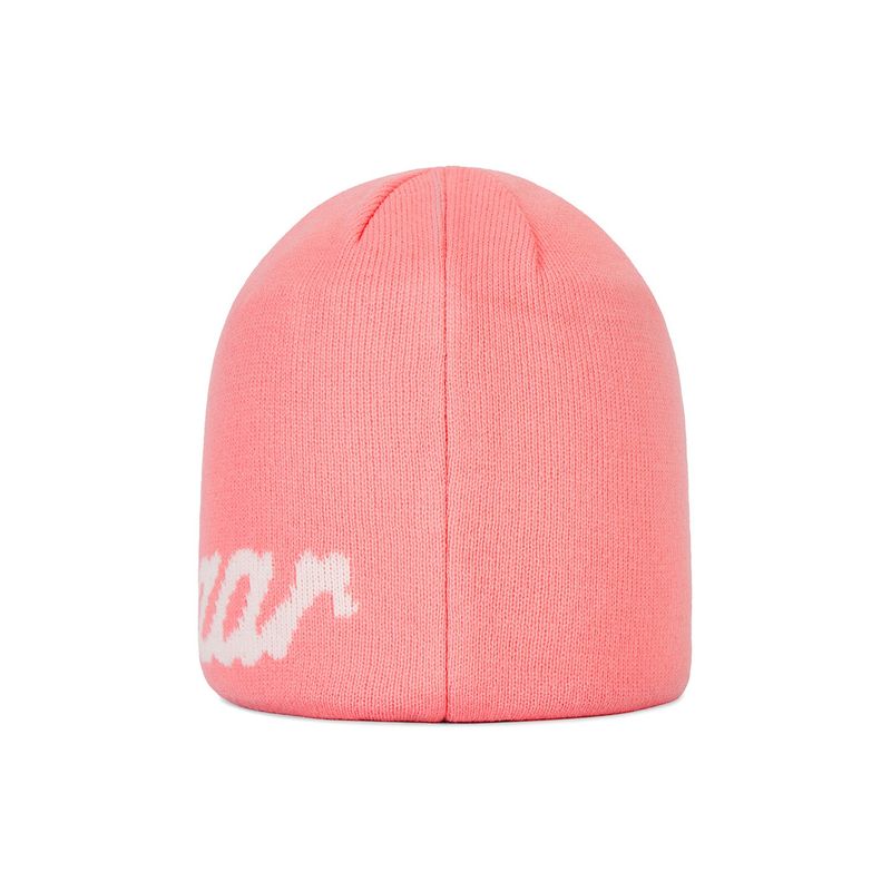 New Wave Varzar Jacquard Beanie Pink