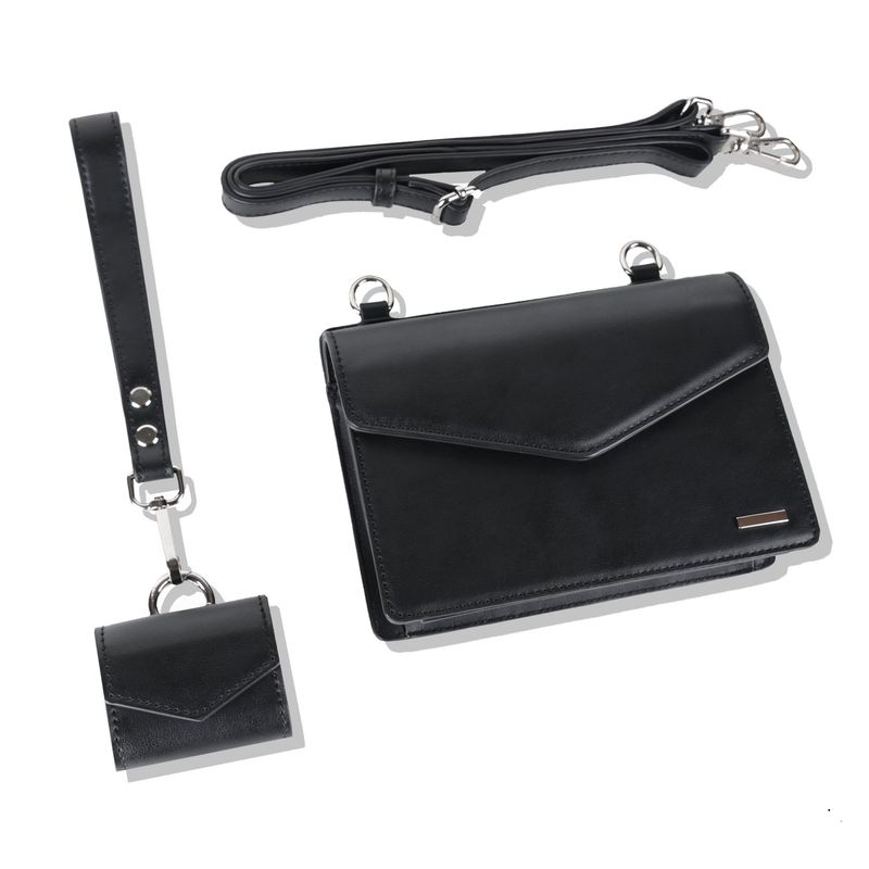 WIDTH SQUARE LEATHER MINIMAL BAG