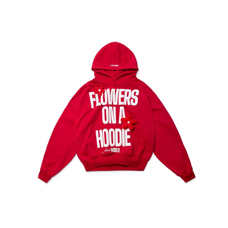 HADES（ハデス）の「HADES FLEURS RED HOODIE（Tops）」