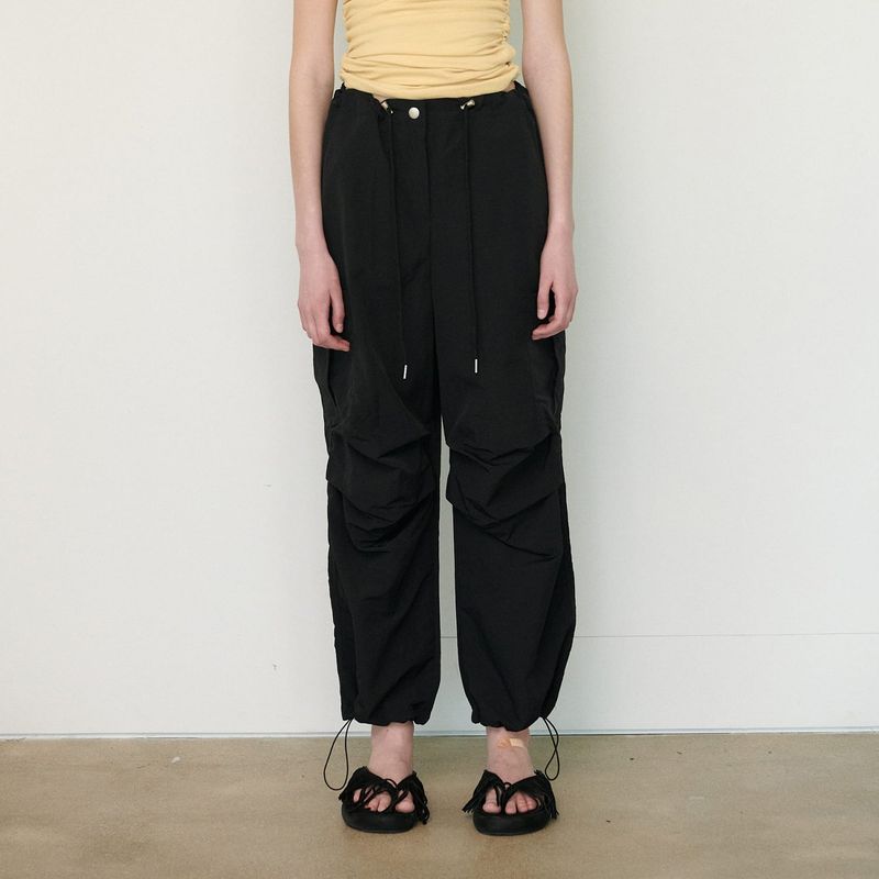  SUMMER CARGO PANTS, BLACK