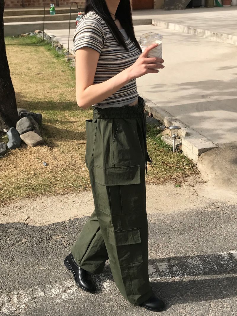 Four cargo pants
