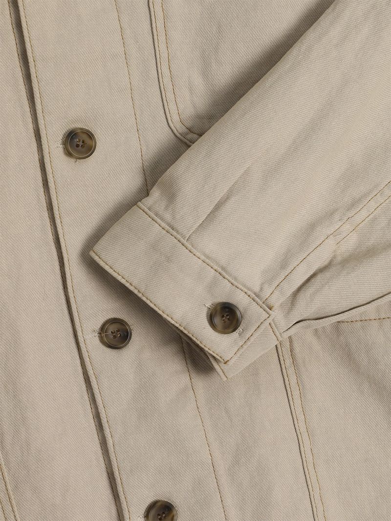 Linen french work jacket