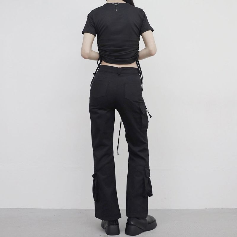 Family Cargo Bootcut Pants