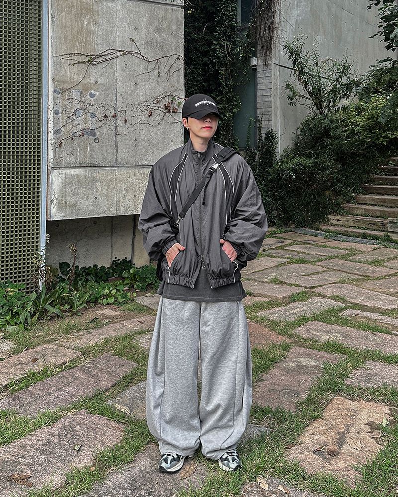 Miju Side Snap Balloon Sweat Pants