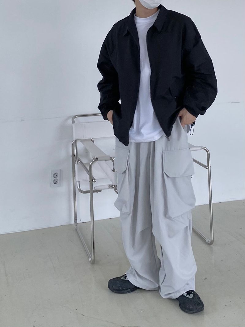 Afterglow Nylon Cargo Balloon Pants 2C