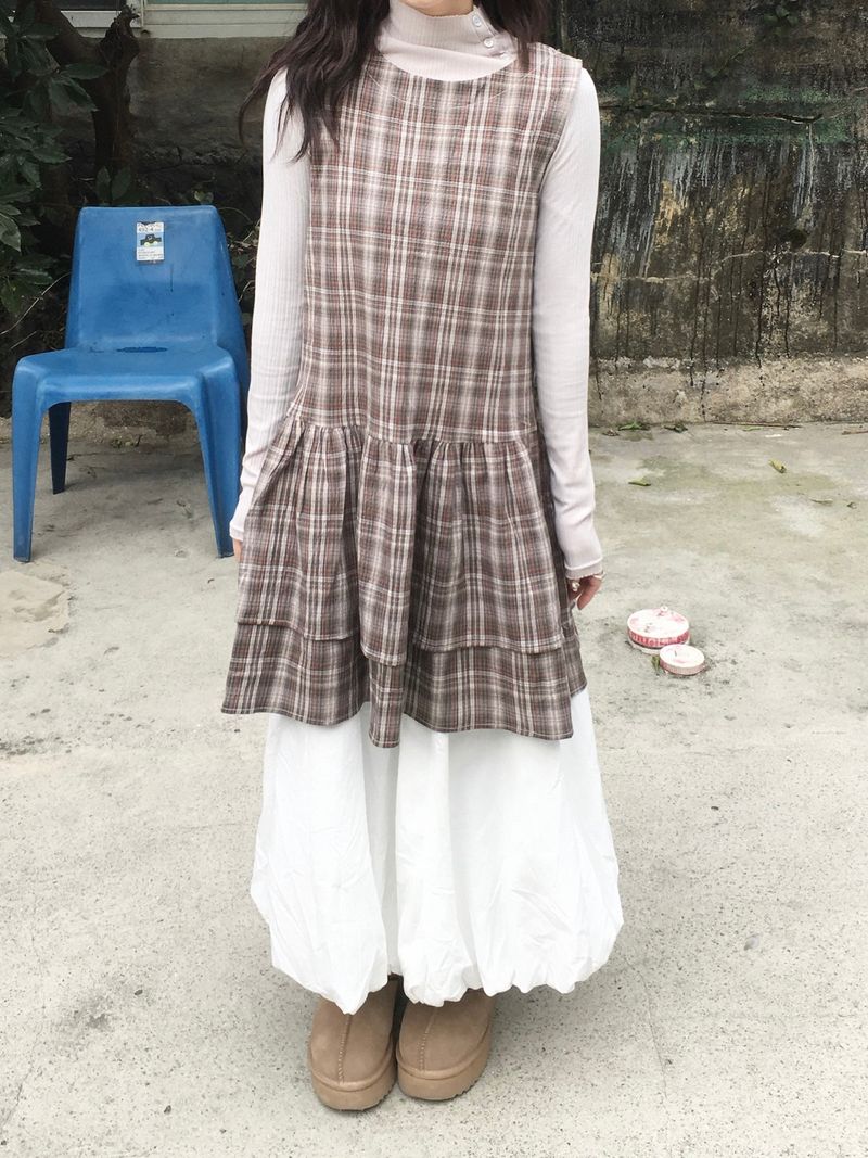 Daily Wide Balloon Skirt (2c)  