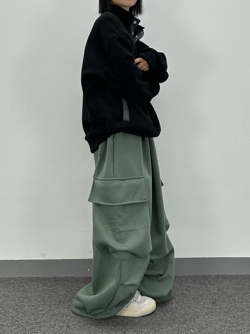  Big wide fleece pants