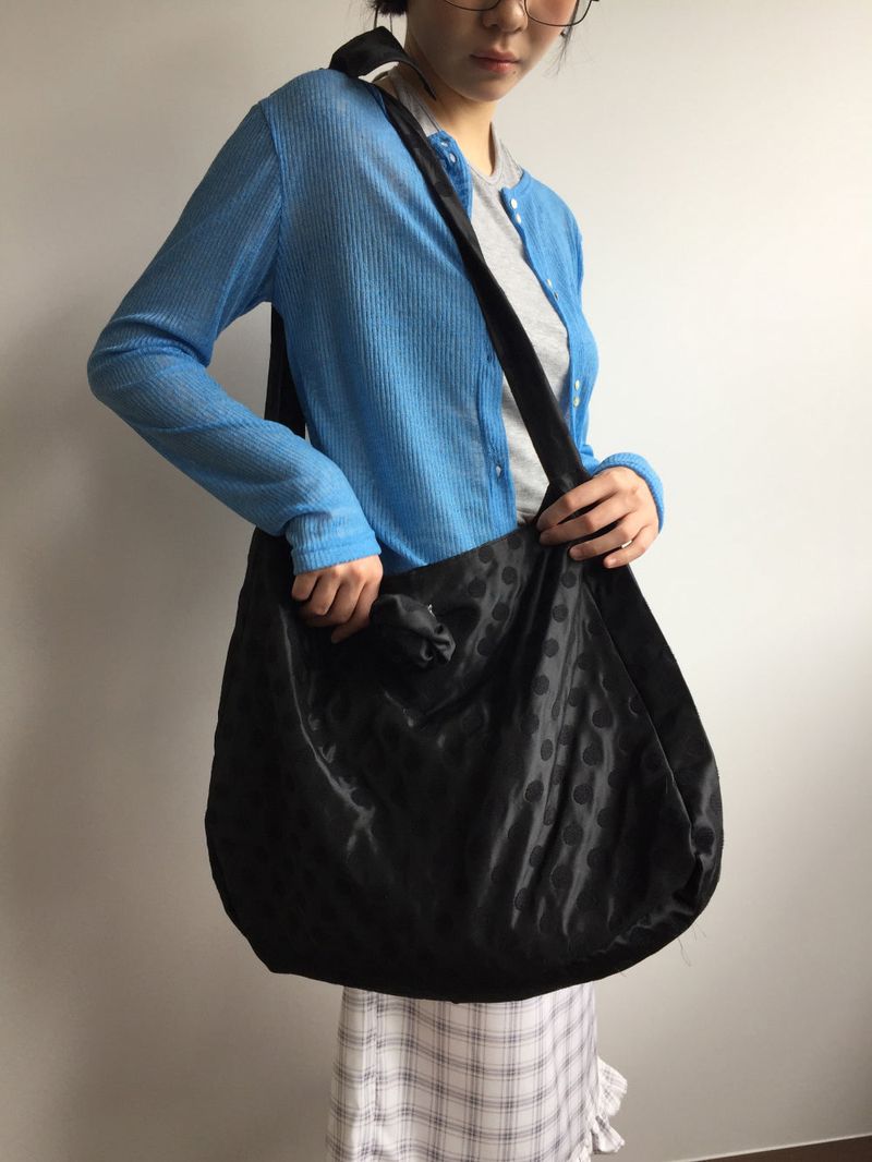 Corsage Dot Shoulder Bag (2color)