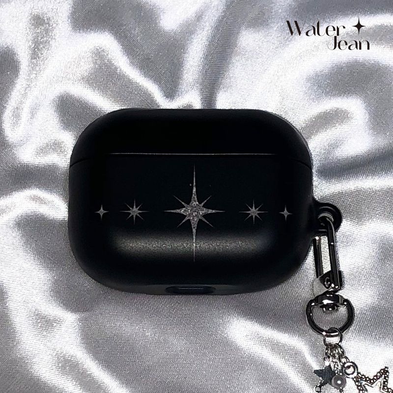 WATERJEAN(ウォータージン)の「piece of light airpods case (black)(Smartphone Accessories)」