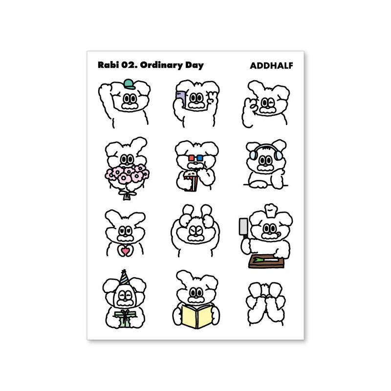 ADDHALF(アドハーフ)の「Rabi 02. Ordinary Day(Smartphone Accessories)」