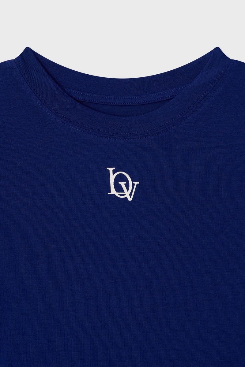 TENCEL PETIT TEE_COBALT