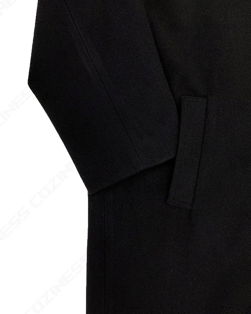 AZ Long Wool Hooded Coat (3 colors)