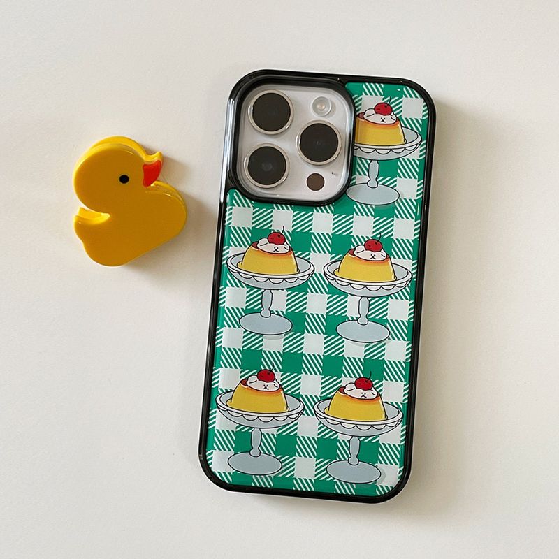 Ohyeah Nice Sohot（オナッソ）の「グリーンプリンエポキシフォンケース（スマホグッズ/小物）」