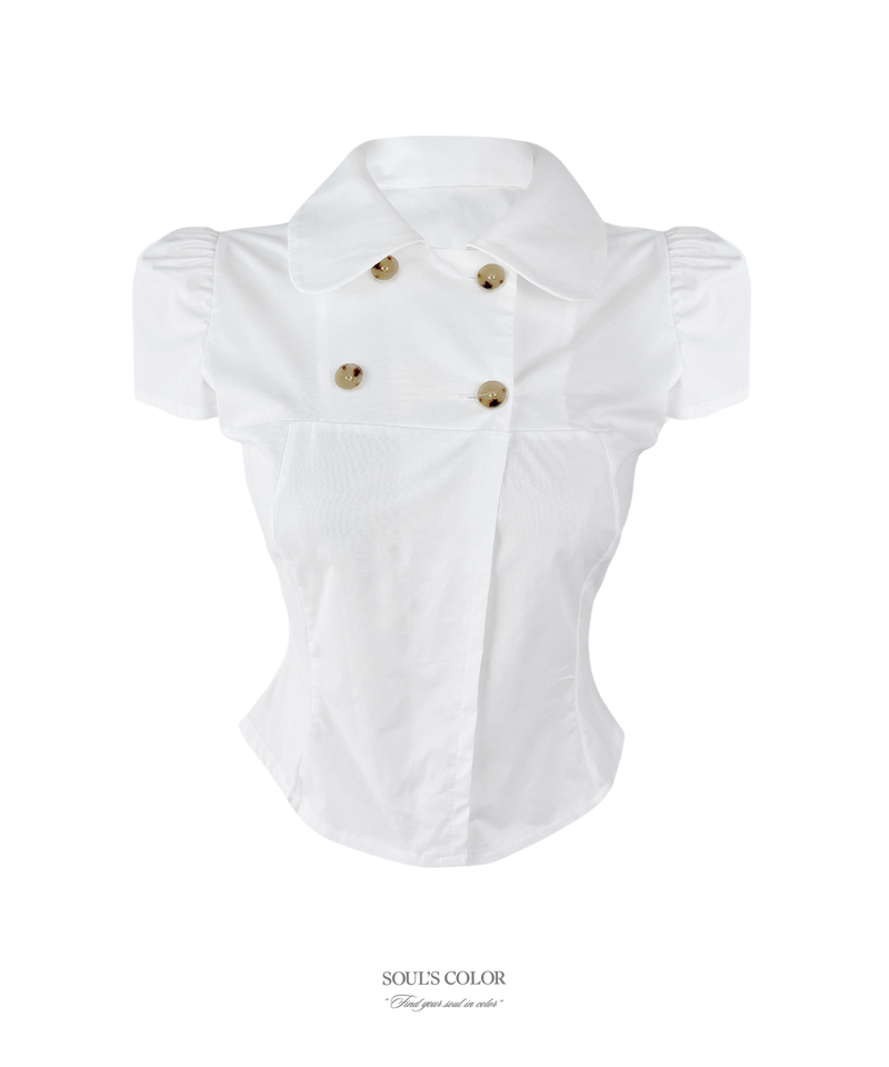 Nancy Classic Blouse (2color)
