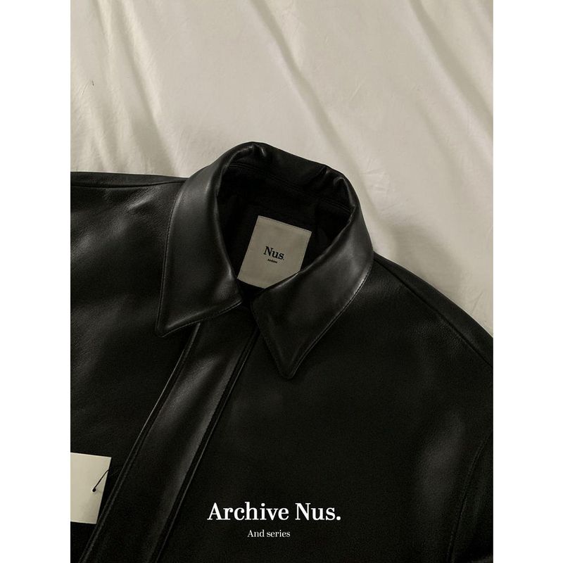 Nus. Real Leather Jacket