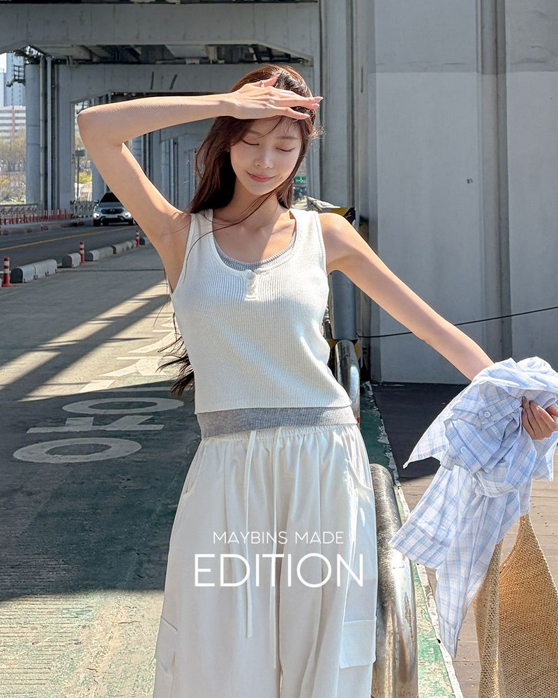 [MADE] Lait layered sleeveless