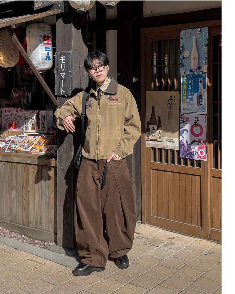 Cuff Bizo Balloon Cotton Pants