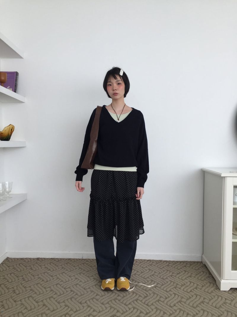 ロウキーバックルショルダーバッグ (3color)