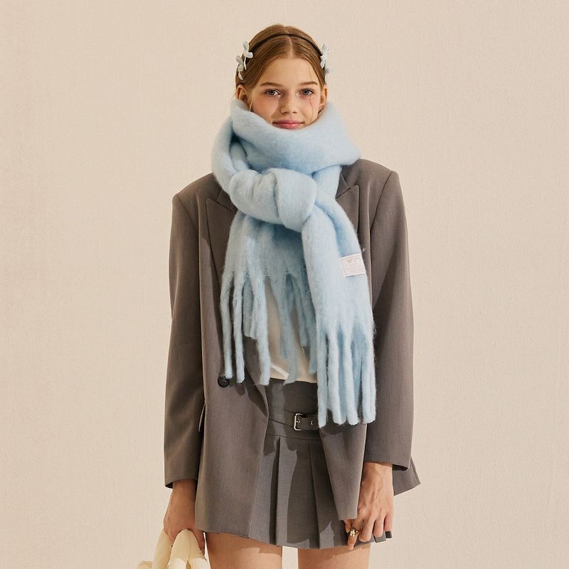 Baisc Big Muffler _ Sky Blue