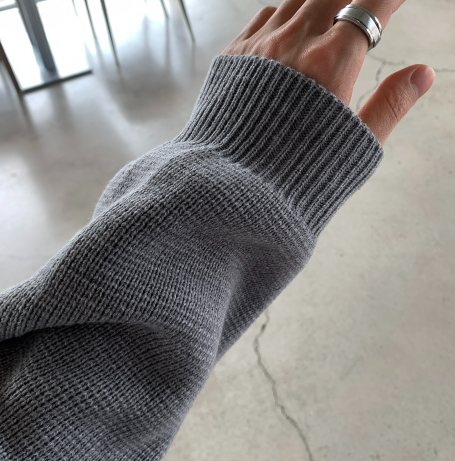 flander plain overfit cardigan