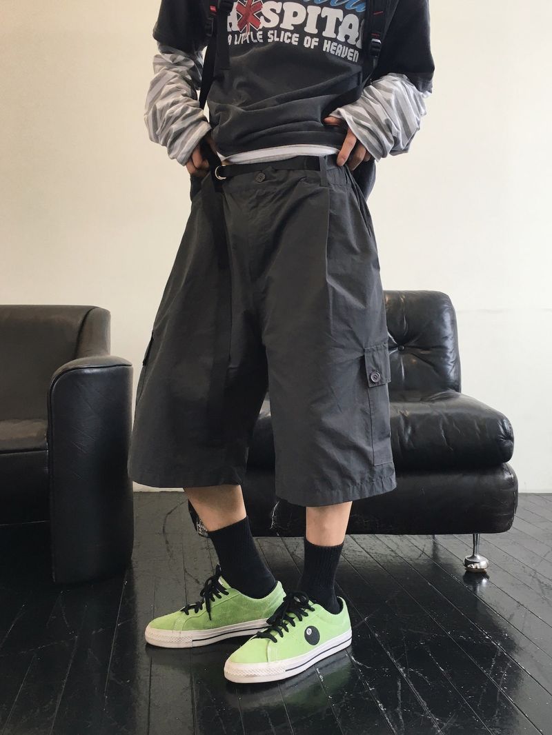  Heri Work Belt Bermuda Pants 5C