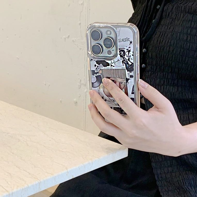 [MADE] my cat is rock star iphone case