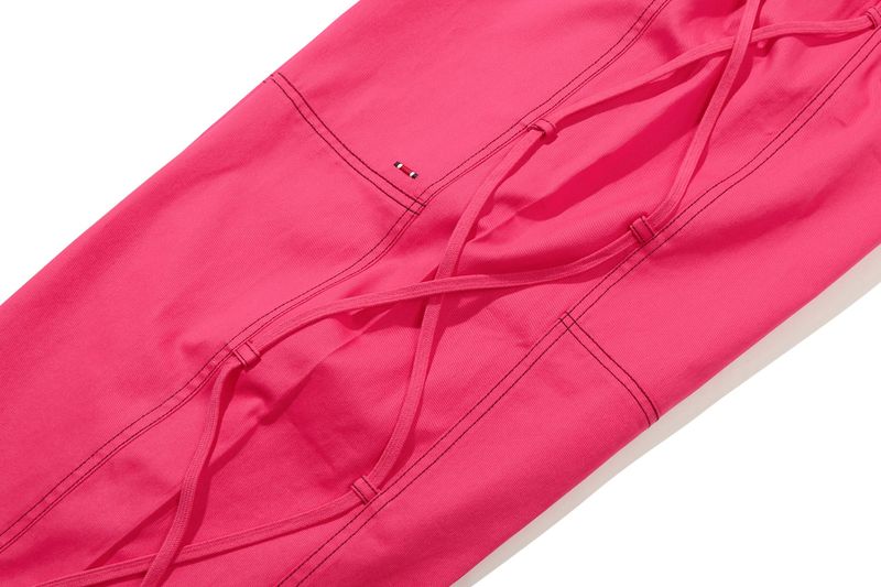 SIDE STRING PANTS_PINK