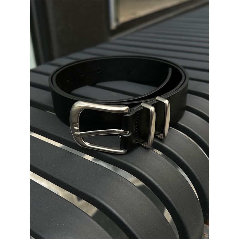 LAURANT（ロラン）の「[PREMIUM] Double buckle leather belt（Fashion Accessories）」