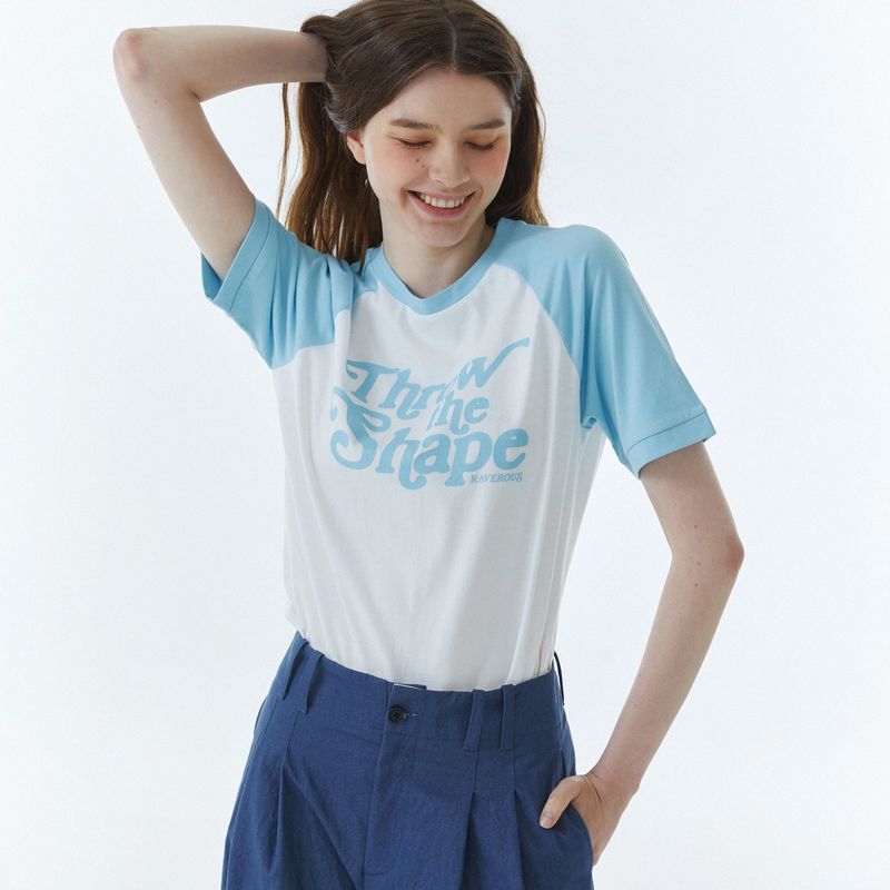 RVS Raglan T-Shirt Sky Blue