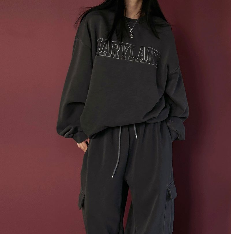 [UNISEX] Pigment over sweatshirt