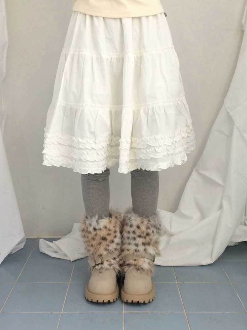 Vintage Stud Two Way Fur Boots