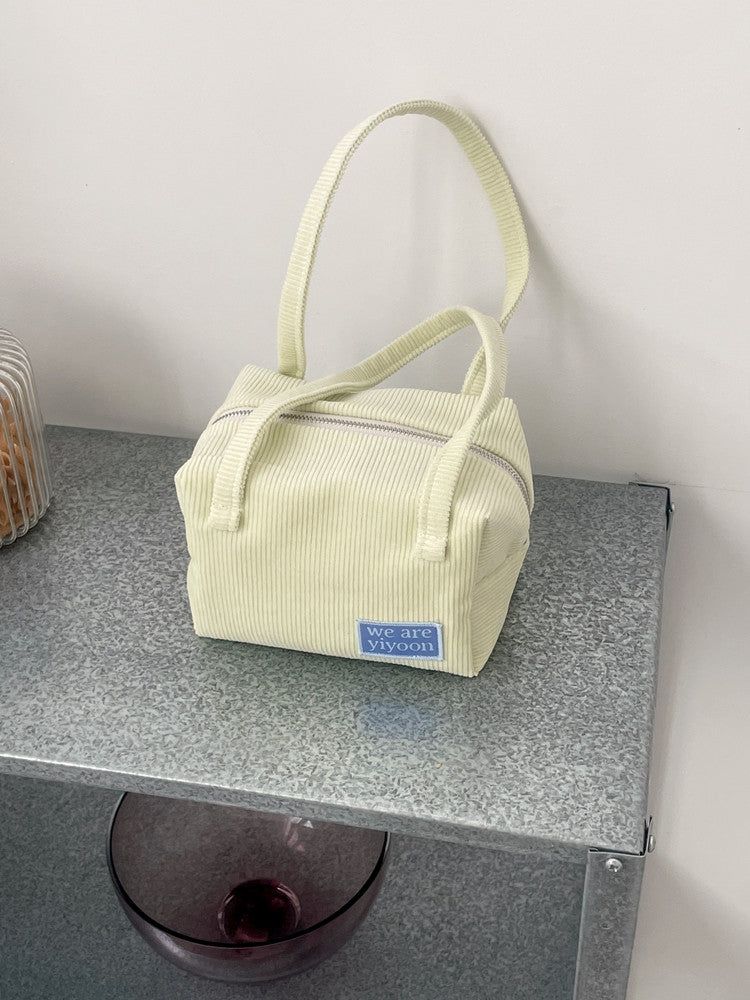 Handy pouch (corduroy melon)