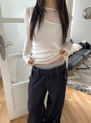 Frill knit cardigan(3color)
