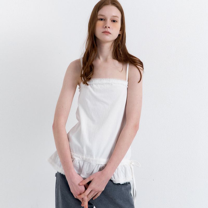 RAVEROUS（レイバロス）の「Frill Layered Sleeveless Ivory（Tops）」