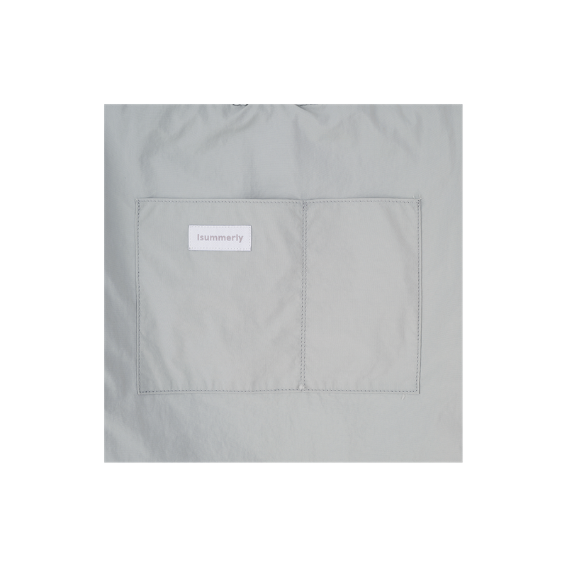 Girl string bag -  Light gray
