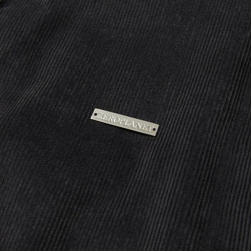 キルティングコーデュロイジャケット / Quilting Corduroy Jacket [CHARCOAL]
