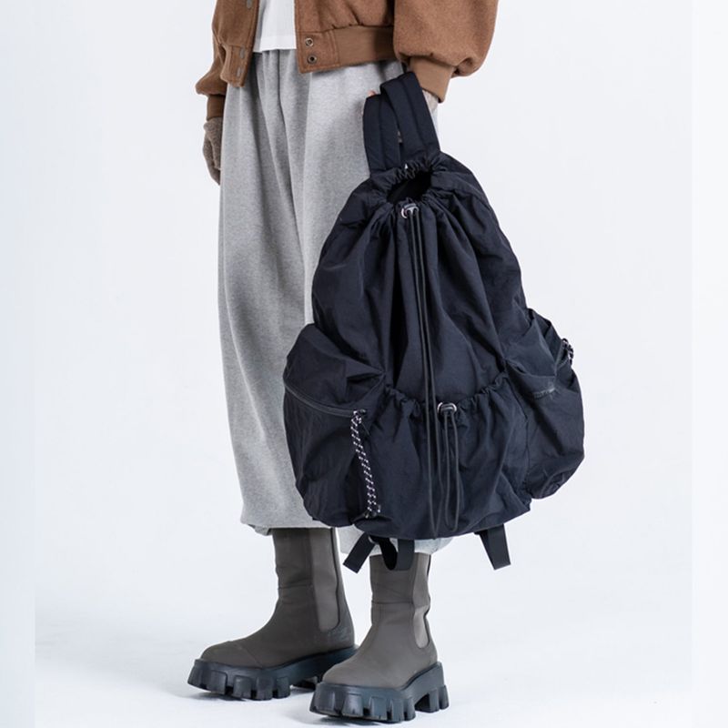 DRAWSTRING NYLON BACKPACK