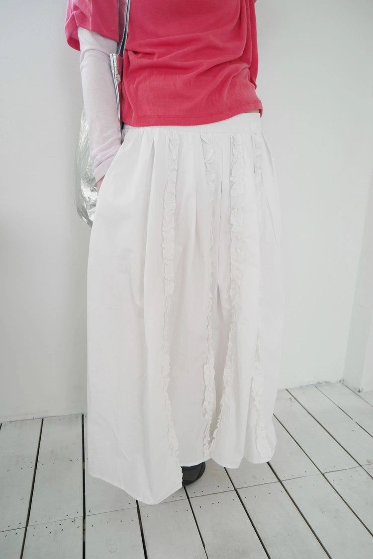 callhag（コールハグ）の「row frill skirt (2c)（Skirts）」