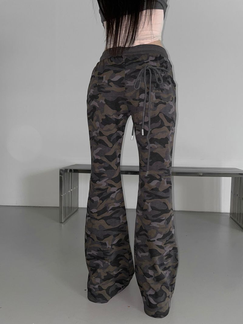 serch shirring camo bootscut pt