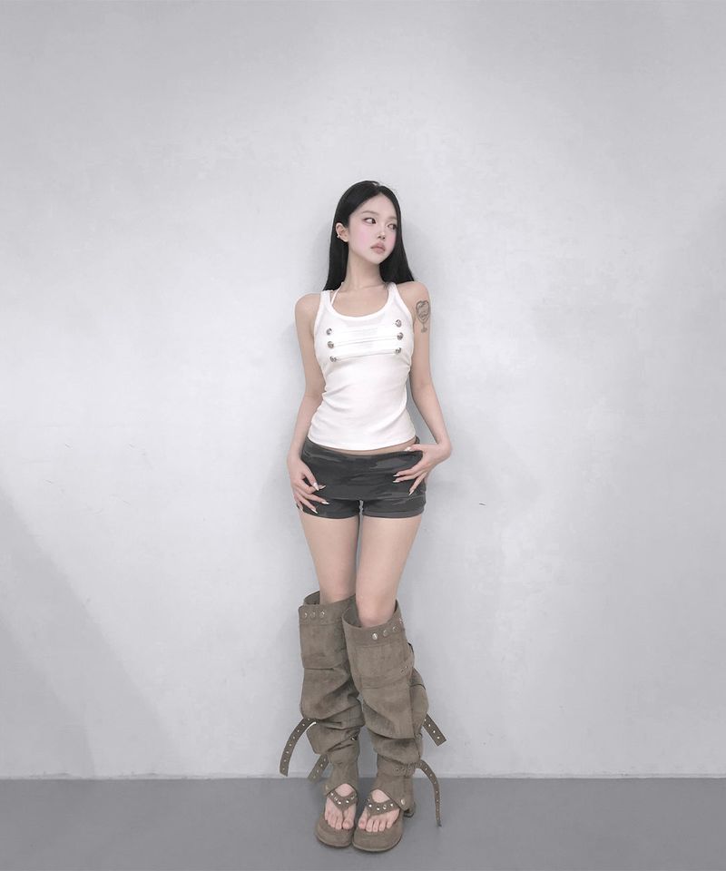 josie button top (3colors)