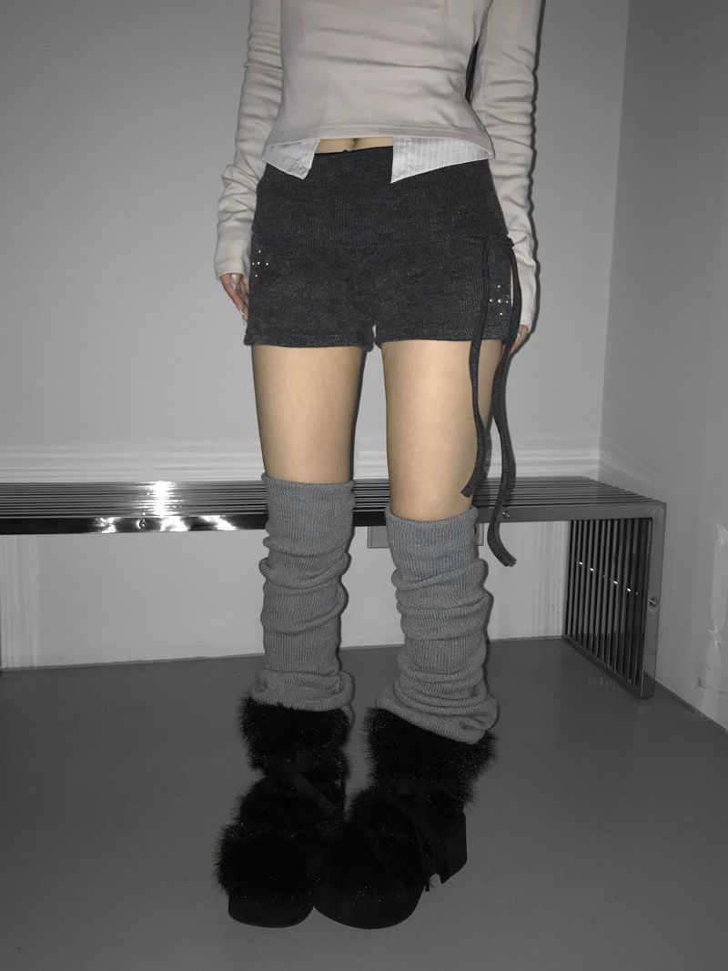 polding stud string shorts(2 color)