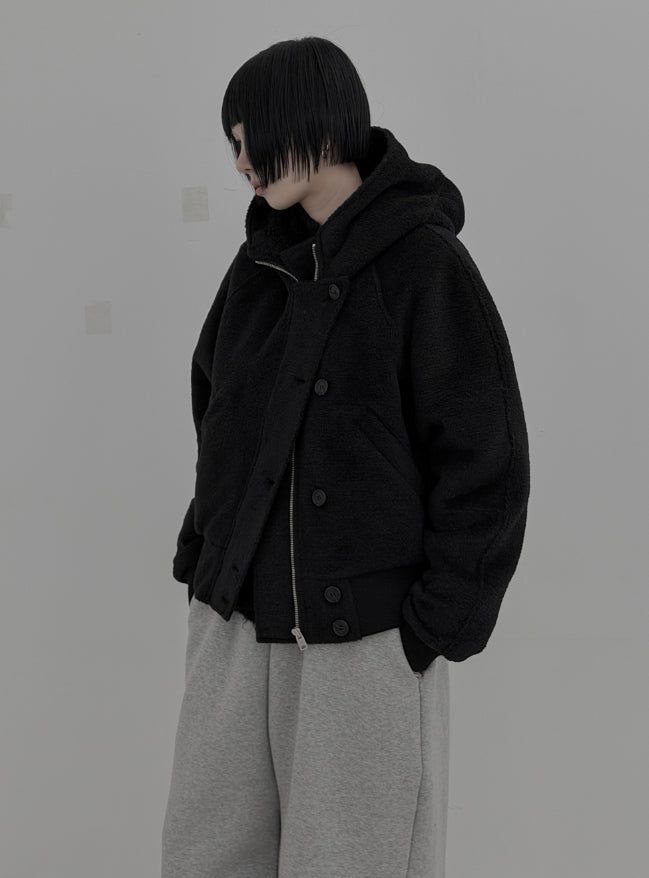 mnem（ムネム）の「Dumble Wool Quilted Button Jumper（Jackets/Outerwear）」
