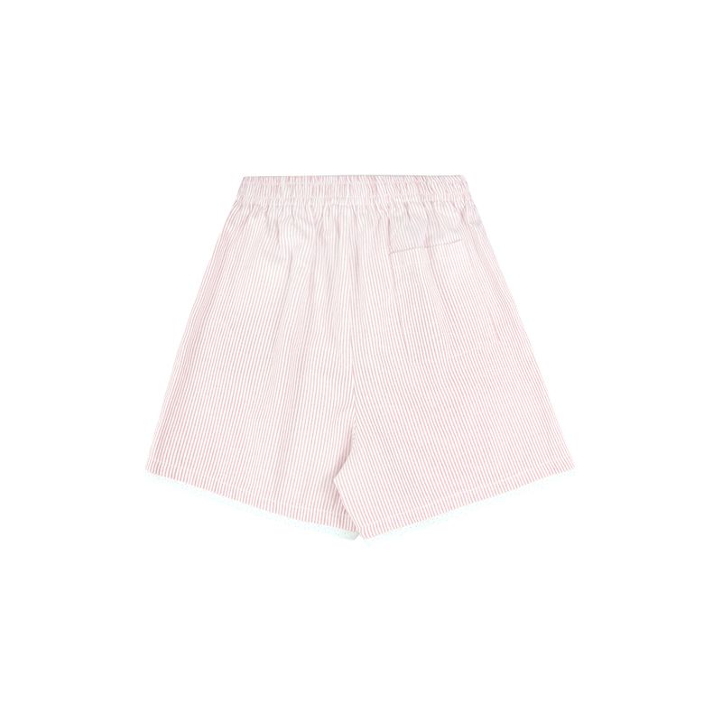 LACE STRIPE SHORTS (2 COLORS)